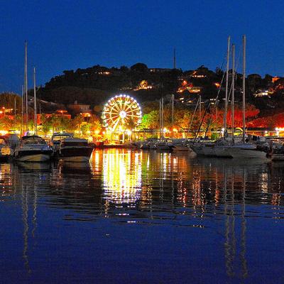 Cavalaire by night